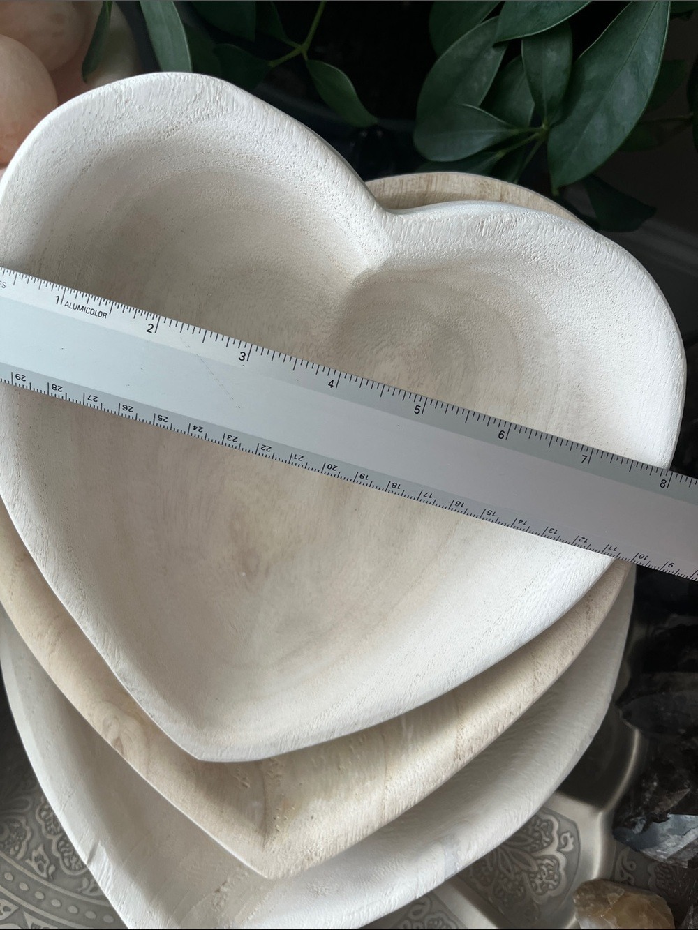 Wood Heart Bowl Large - Picture 11 of 13